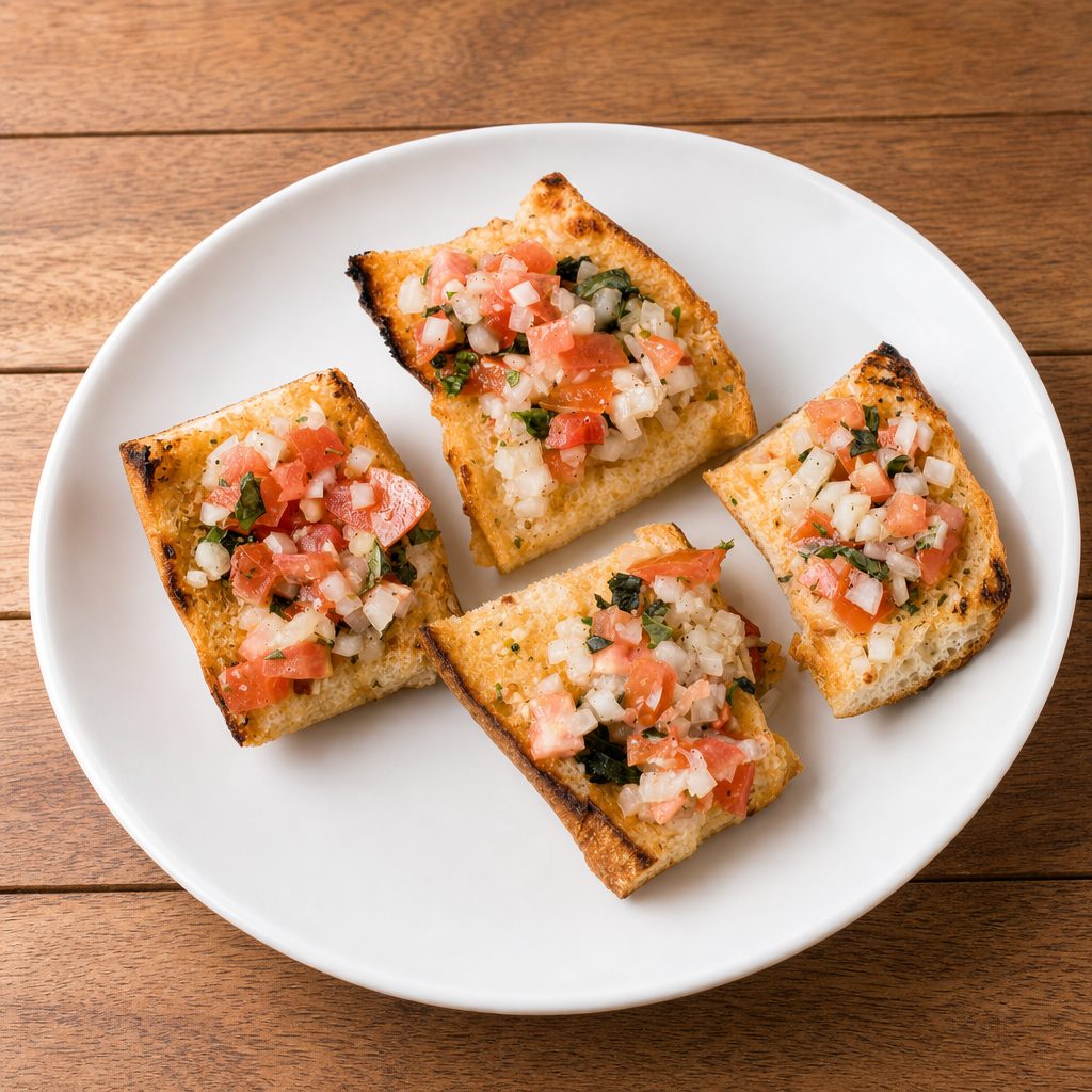 Bruschetta.