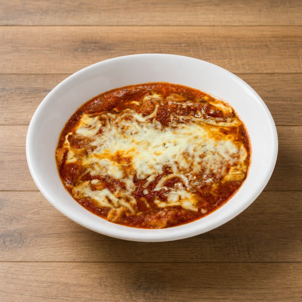 Baked Manicotti.
