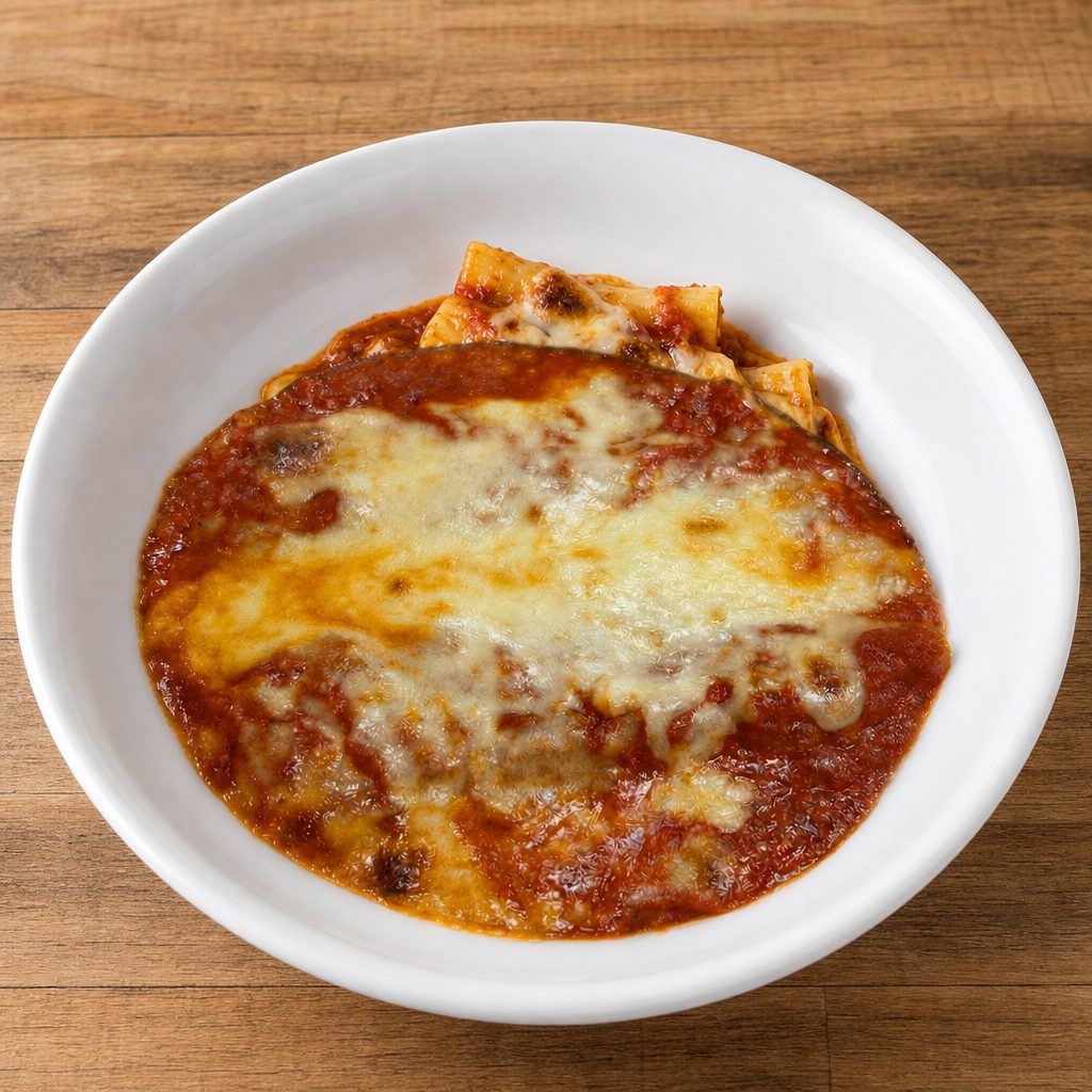 Lunch Cannelloni.