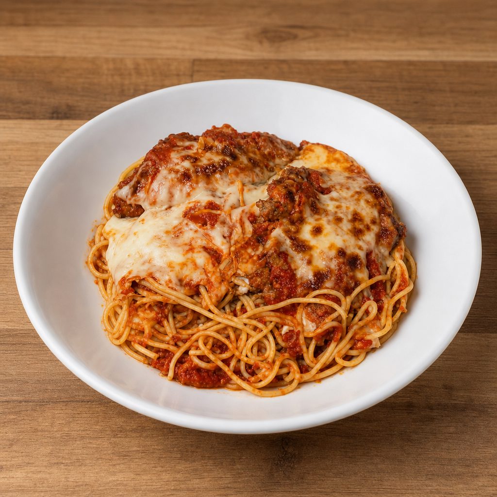 Chicken Parmigiana.