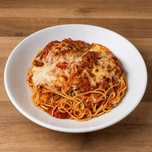 Chicken Parmigiana.