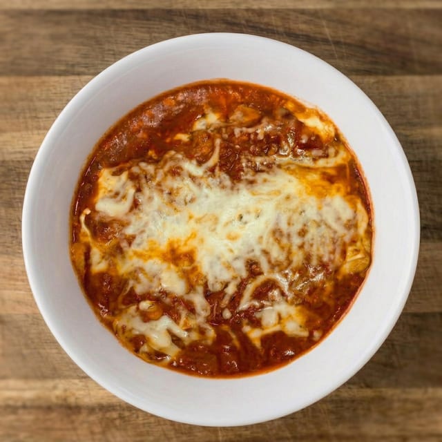 Lunch Manicotti.