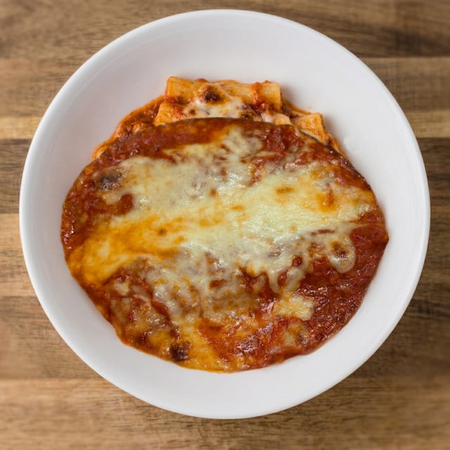 Lunch Cannelloni.