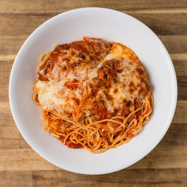 Chicken Parmigiana.